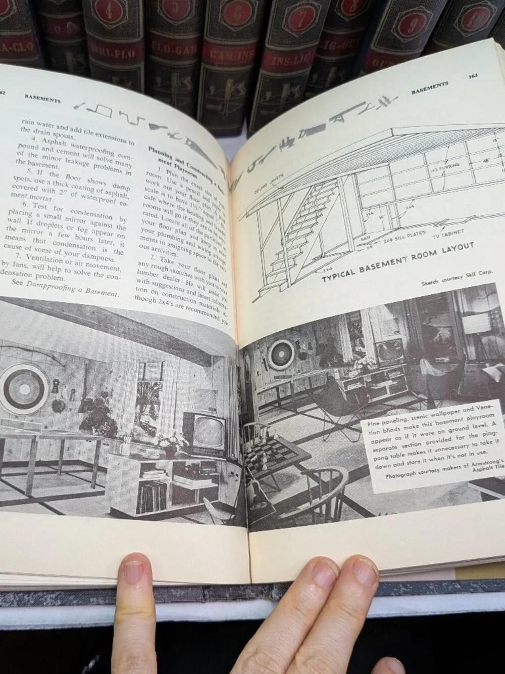 12 Vol Set VTG 1956 Popular Science Do It Yourself Encyclopedia Mid Century